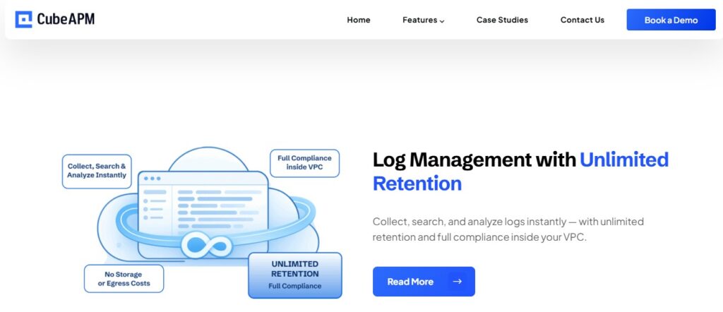 Coralogix vs SigNoz vs CubeAPM: Which Observability Platform Is Best in 2025? 4 Unlimited data retention by CubeAPM