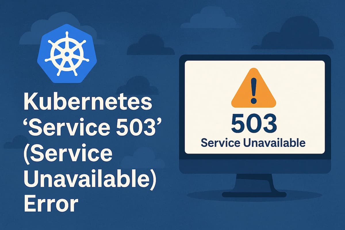 Kubernetes ‘Service 503’ (Service Unavailable) Error