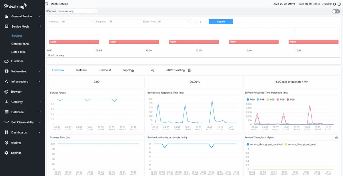 apache skywalking as spring boot monitoring tool