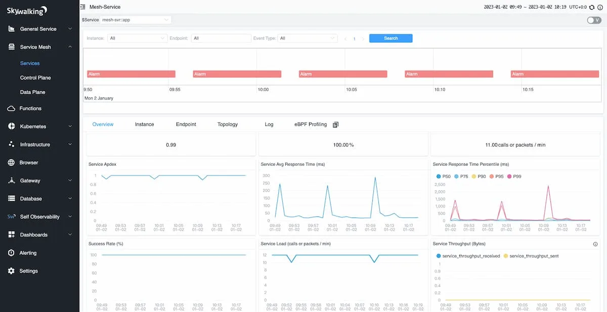 apache skywalking as spring boot monitoring tool