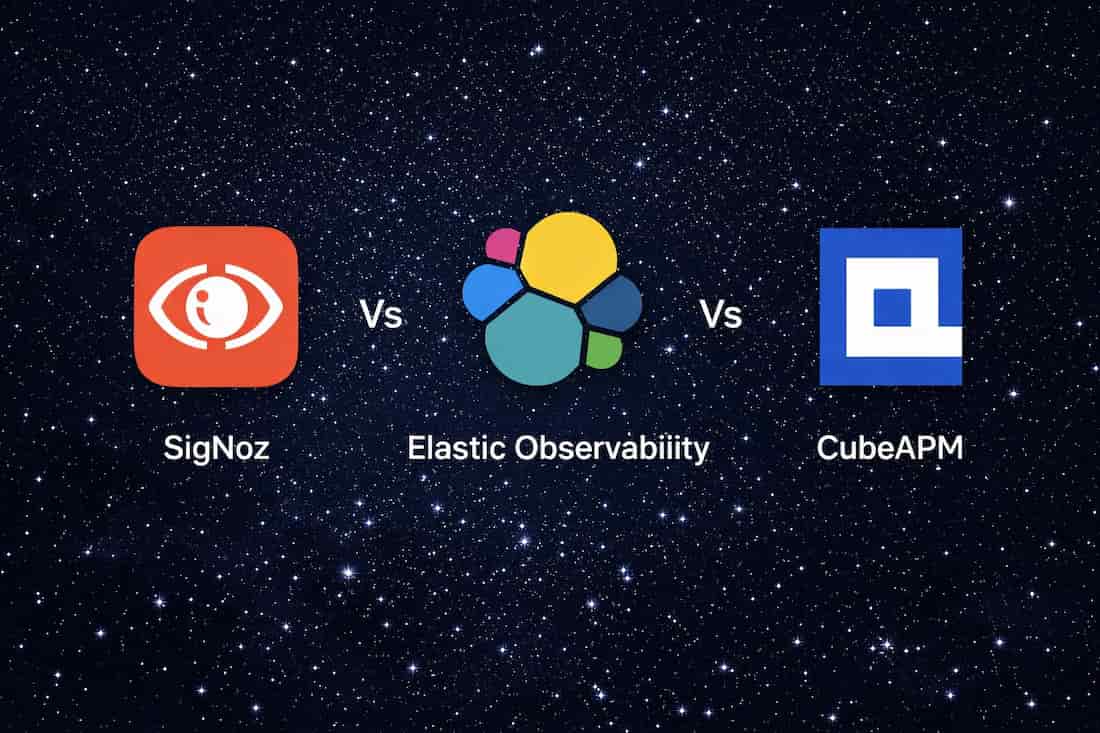 signoz vs elastic observability vs cubeapm