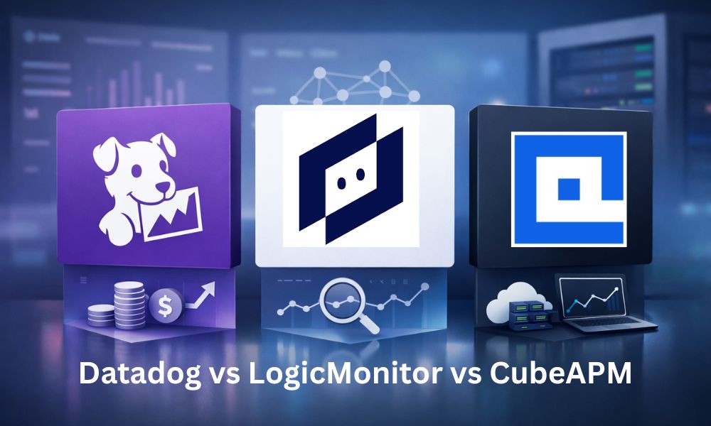 Datadog vs LogicMonitor vs CubeAPM