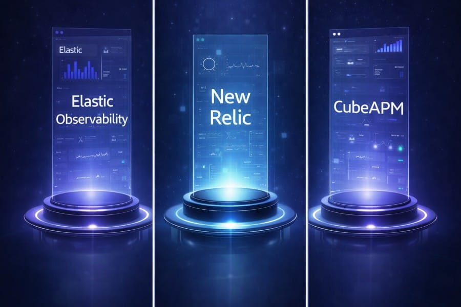 Elastic Observability vs New Relic vs CubeAPM