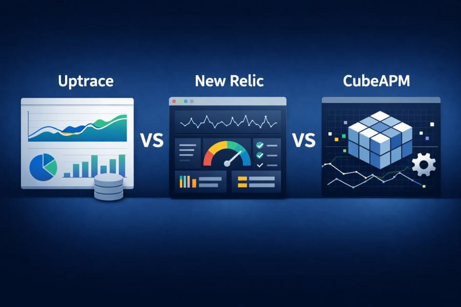 Uptrace vs New Relic vs CubeAPM