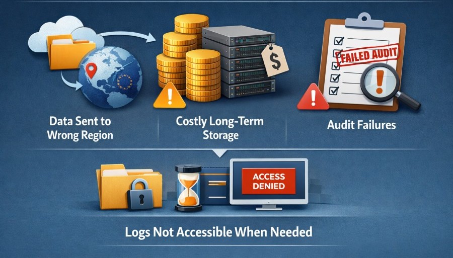 Log Retention Explained: Costs, Compliance, and Real-World Trade-offs 5 Compliance Mistakes with log retention