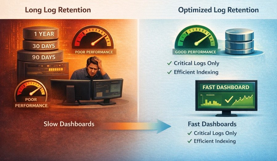 Log Retention Explained: Costs, Compliance, and Real-World Trade-offs 4 Performance issues with longer vs optimized log retention