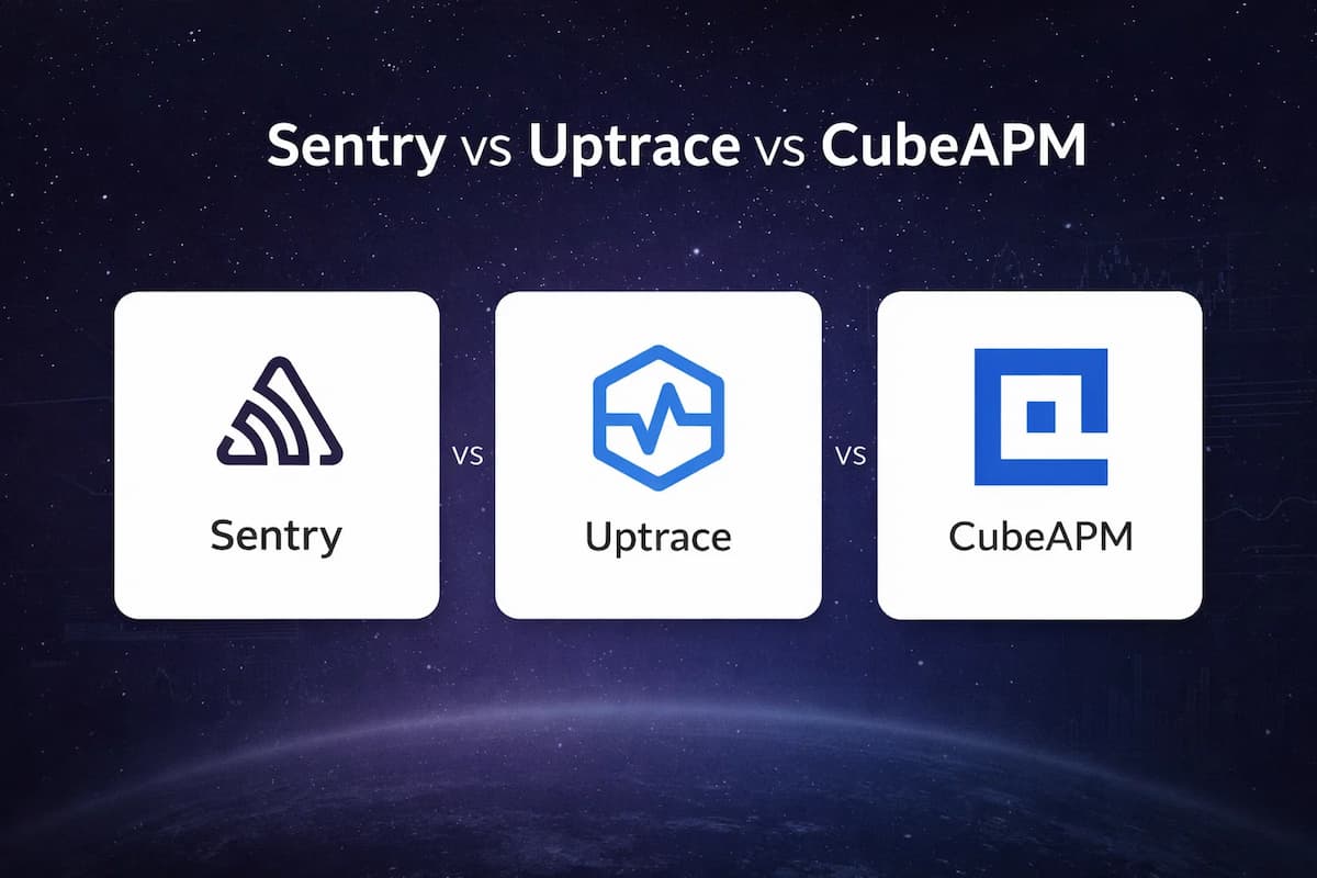 sentry vs uptrace vs cubeapm