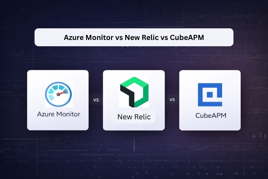 Azure Monitor vs New relic vs CubeAPM