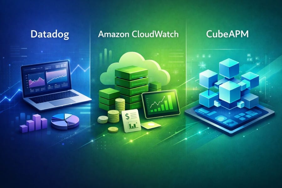 Datadog vs Amazon CloudWatch vs CubeAPM