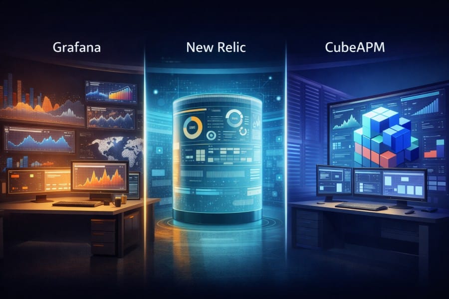 Grafana vs New Relic vs CubeAPM