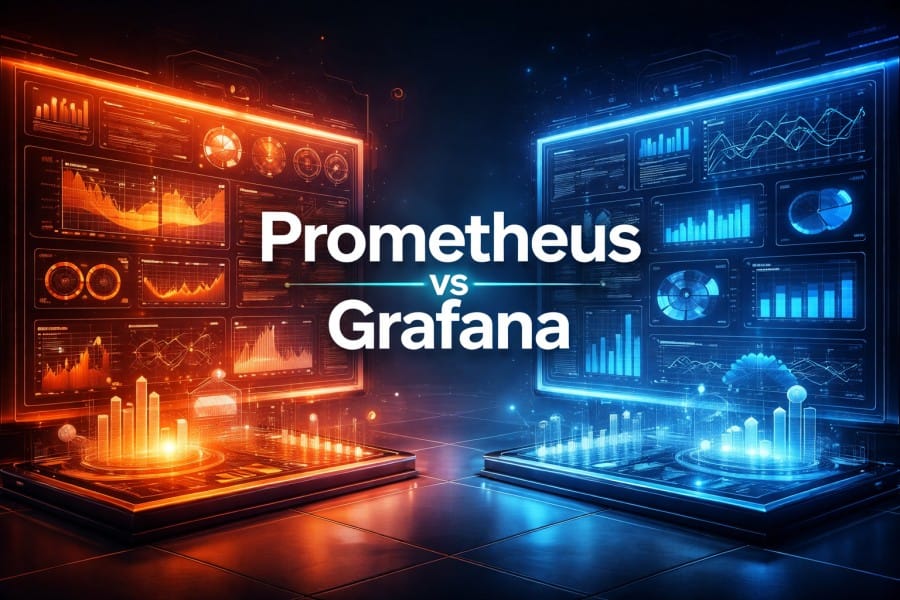 Prometheus vs Grafana