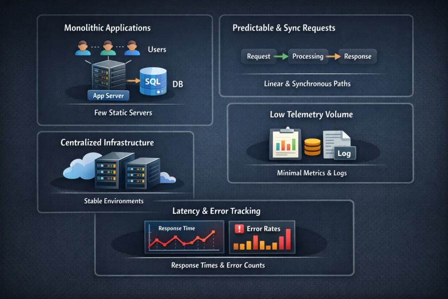 What Legacy APM Platforms Were Originally Built For
