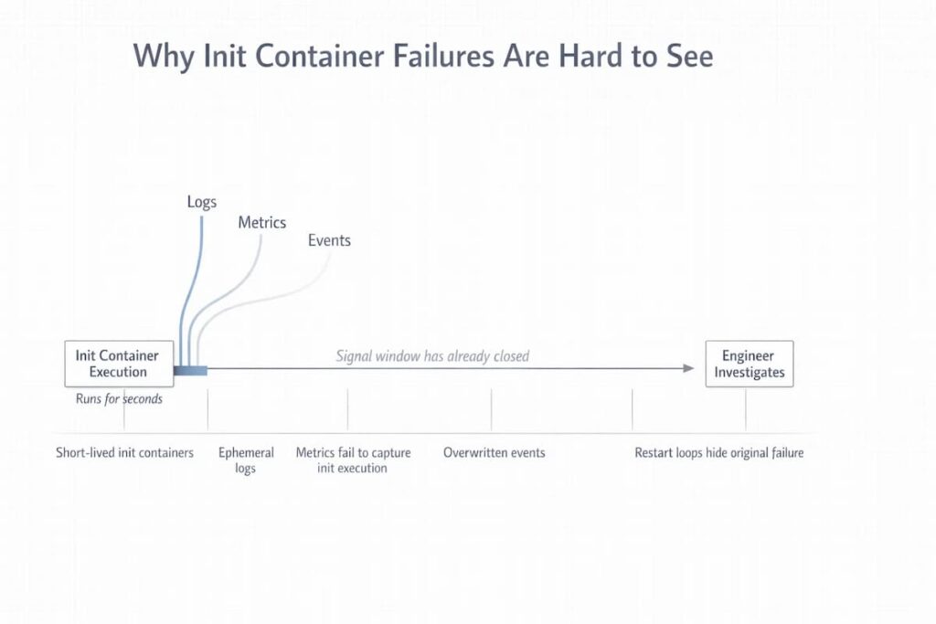 kubernetes init containers failure