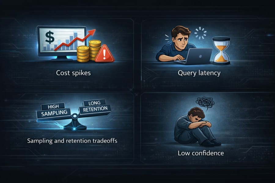 What Breaks First When Observability Is Under Stress