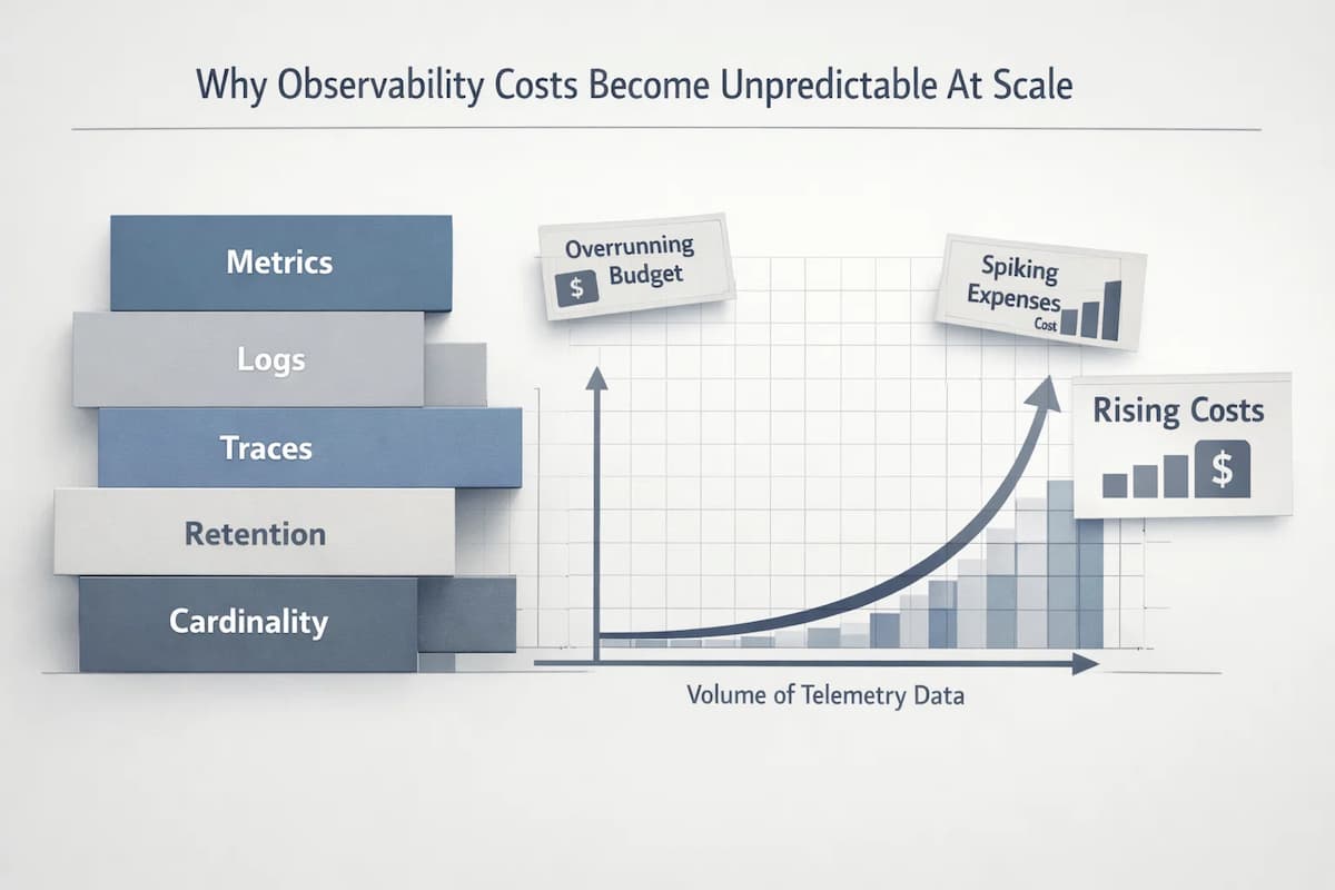 observability costs become unpredictable at scale