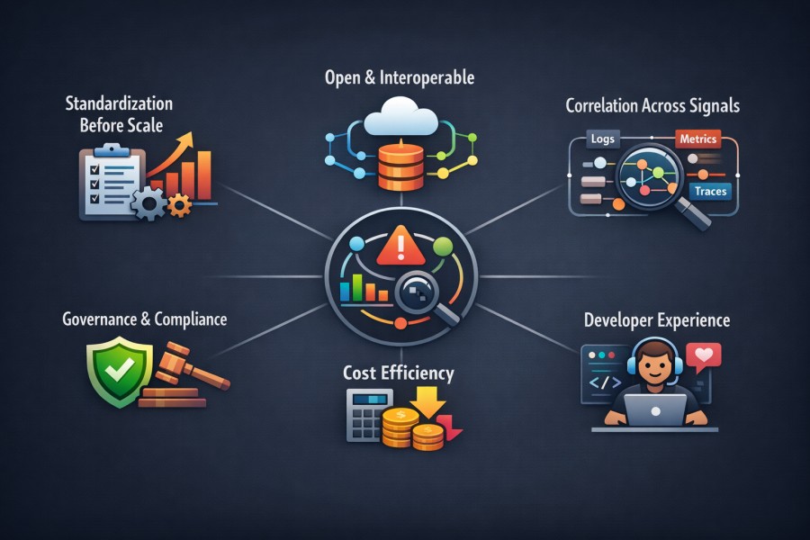 Core Principles of an Enterprise Observability Strategy