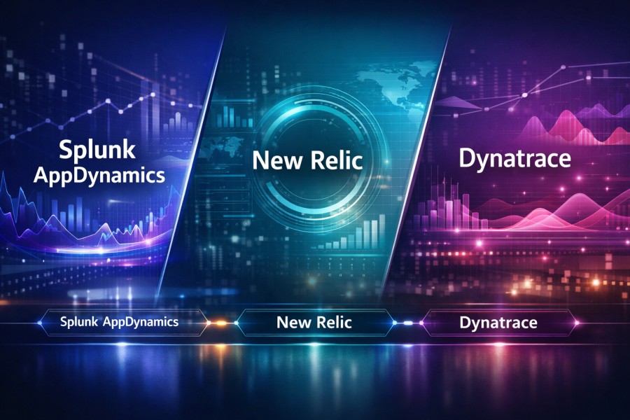 splunk appdynamics vs new relic vs dynatrace