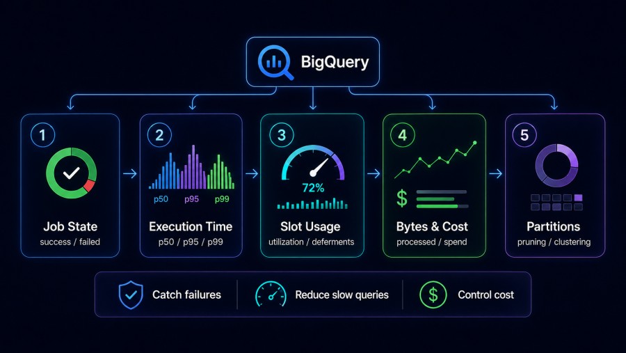 How to Monitor BigQuery Jobs for Failures and Performance Issues