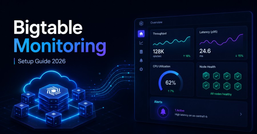 Google Cloud Bigtable Monitoring Complete Setup Guide 2026