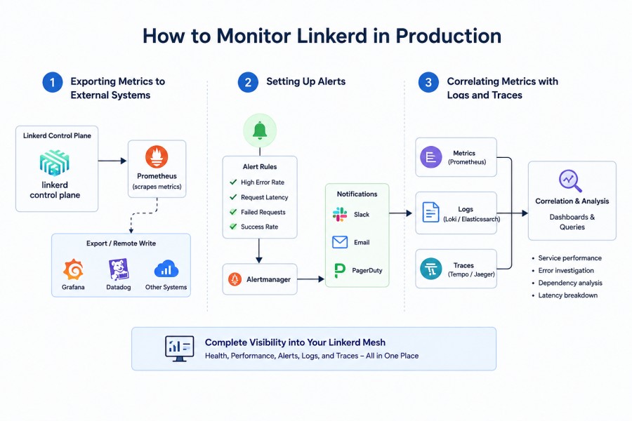 How to monitor Linkerd in production