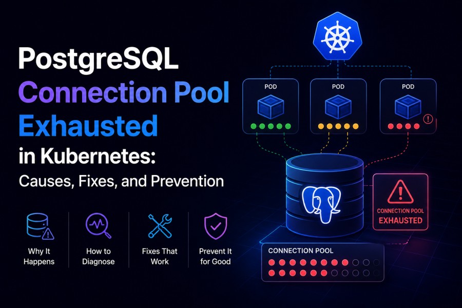 PostgreSQL Connection Pool Exhausted in Kubernetes