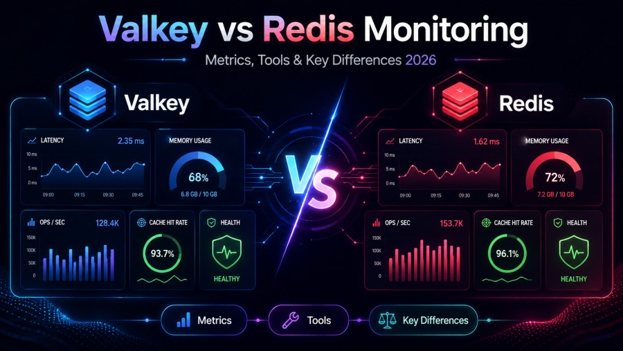 Valkey vs Redis monitoring guide