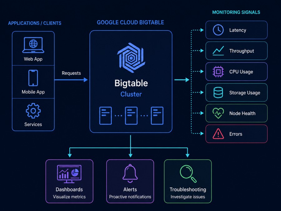 What Is Google Cloud Bigtable Monitoring