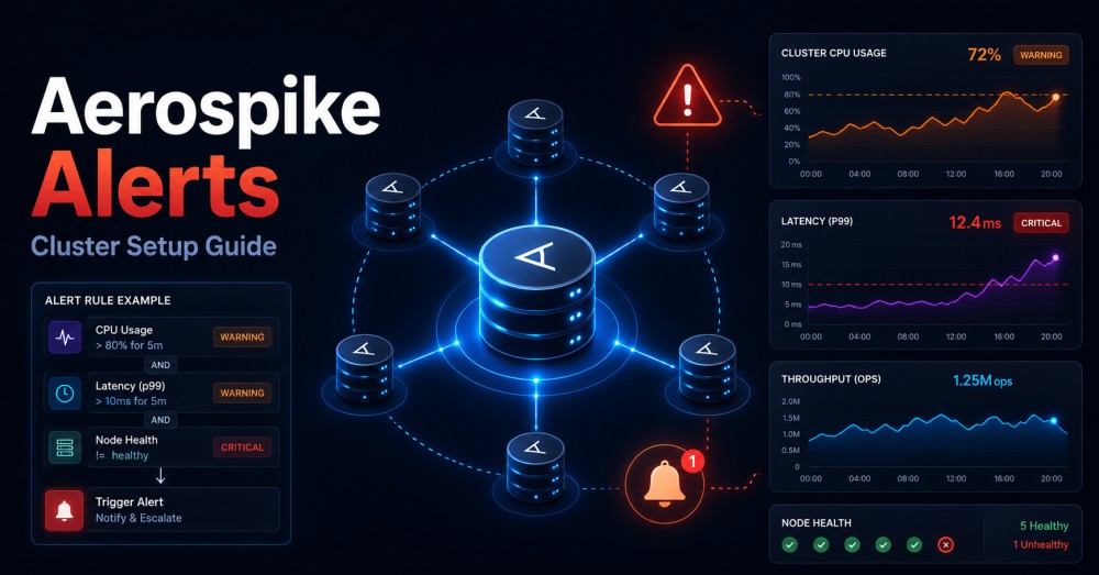 aerospike cluster alerting