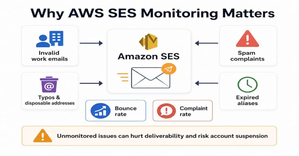 AWS SES Monitoring