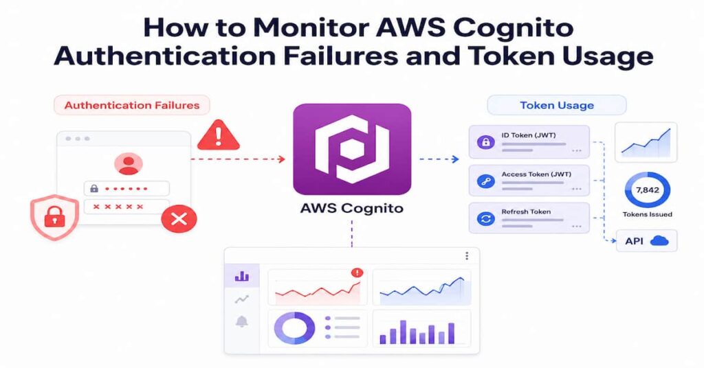 How to Monitor AWS Cognito Authentication Failures and Token Usage 1 amazon cognito monitoring