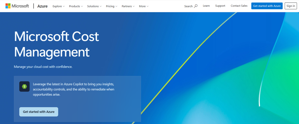 Azure cost management