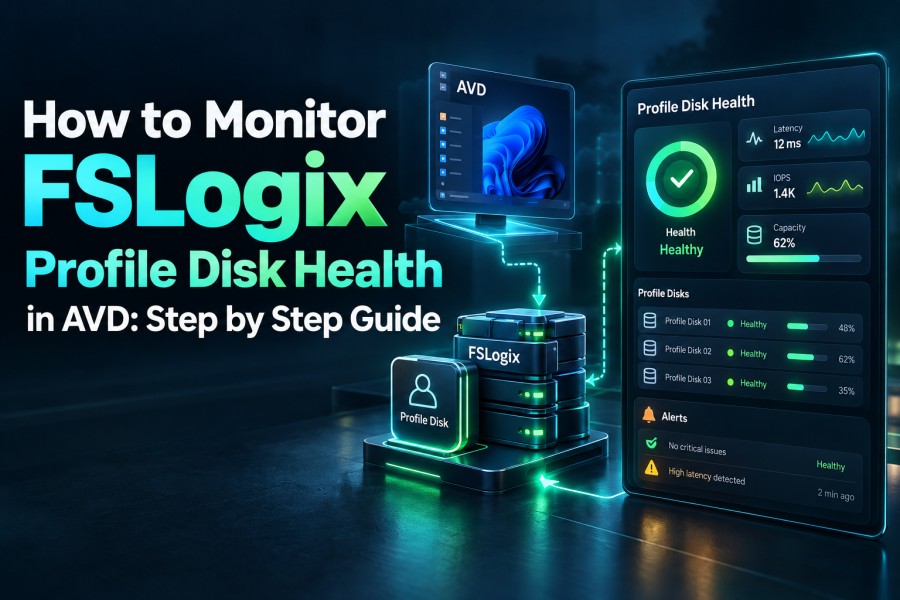 FSLogix Profile Disk Health Dashboard