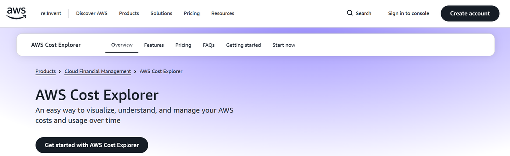 aws cost explorer