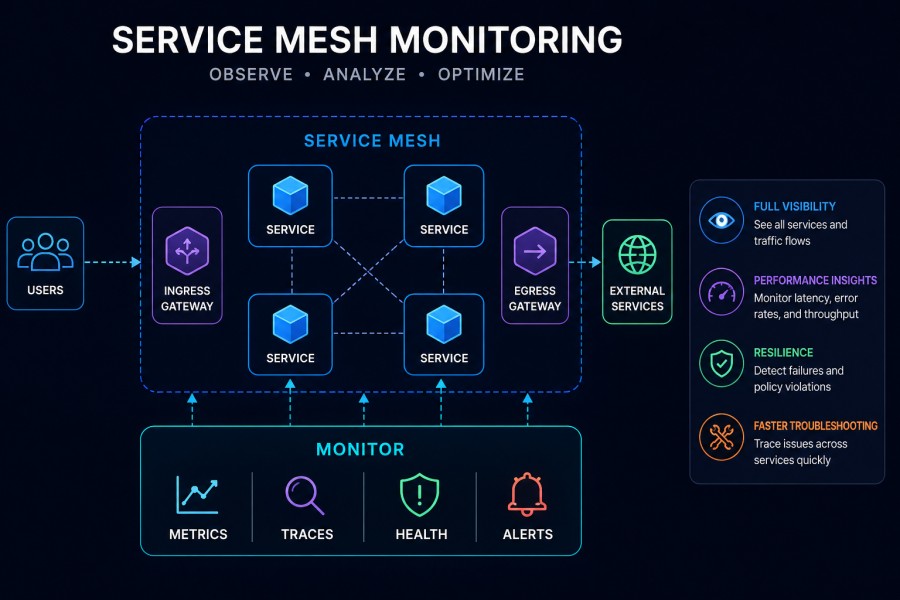 Best Service Mesh Monitoring Tools in 2026: 8 Platforms Compared 1 What Is Service Mesh Monitoring and Why Does It Matter?
