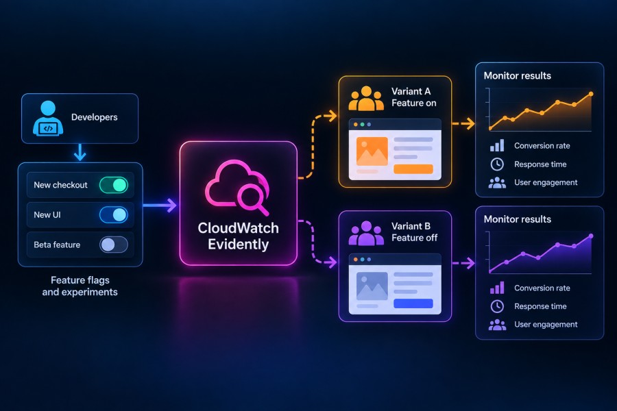 CloudWatch Evidently: Feature Flag and A/B Test Monitoring 1 What's CloudWatch Evidently?