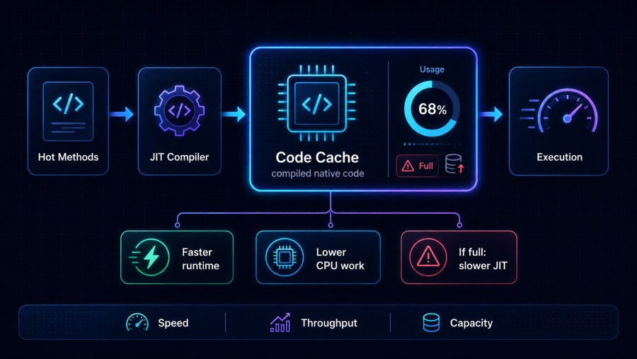Java Non-Heap Memory Monitoring: Metaspace, Code Cache and PermGen 2 What Is Code Cache and Why It Matters?