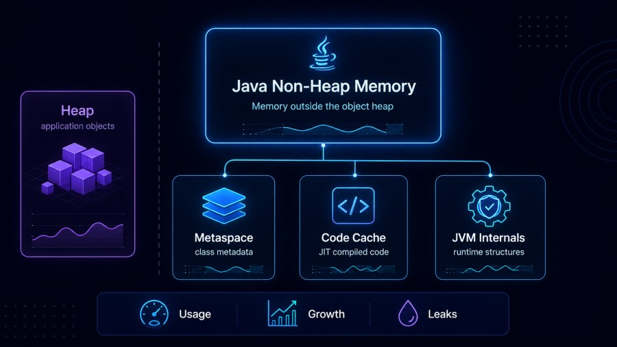 Java Non-Heap Memory Monitoring: Metaspace, Code Cache and PermGen 1 What Is Non-Heap Memory in Java