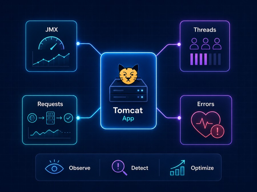 Tomcat Monitoring: JMX Metrics, Thread Pools, and Request Tracking 1 What Is Tomcat Monitoring