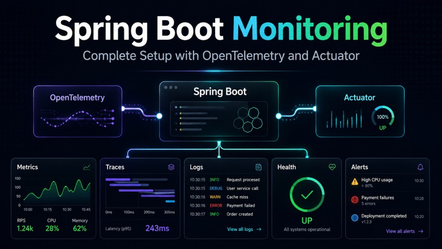 spring boot monitoring