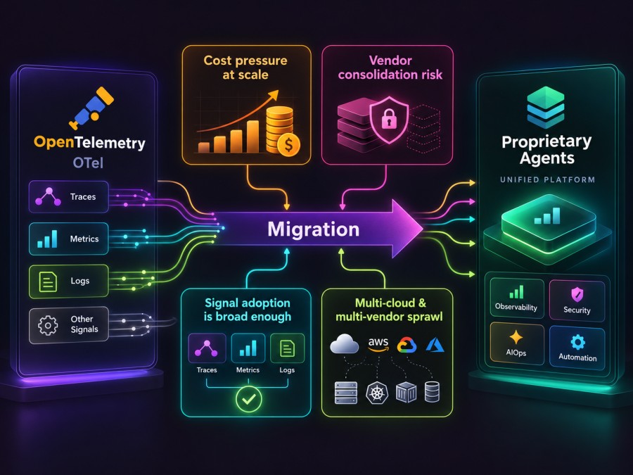 OpenTelemetry vs Proprietary Agents: The Complete Migration Guide 3 Why Do Teams Migrate From OTel to Proprietary Agents?